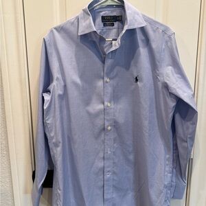 Polo by Ralph Lauren Men's Light Blue Dress Shirt